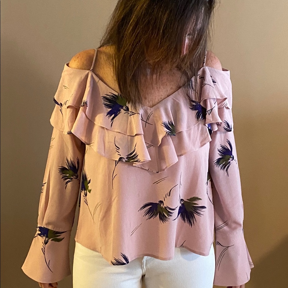 BP pink blouse
